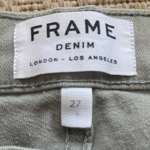 Frame Denim Grey Flare Jeans - Picture 8 of 9